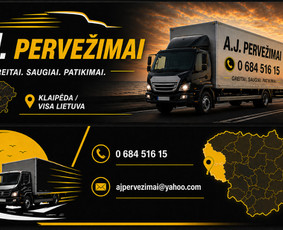 Smulkių krovinių pervežimas Lietuvoje - Krovinių pervežimas - 1