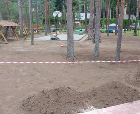 Trinkelių klojimas - Trinkelių klojimas, tvorų įrengimas ir gerbūvio darbai. - 1