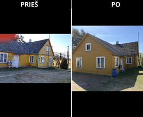 Fasadų apdaila, dažymas - Fasado dažymas ir plovimas &ndash; ilgalaikė apsauga ir nauja i&scaron;va - 1