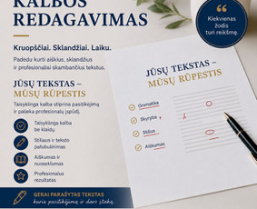 Paslaugos verslui - Kruop&scaron;čiai. Sklandžiai. Laiku. - 1