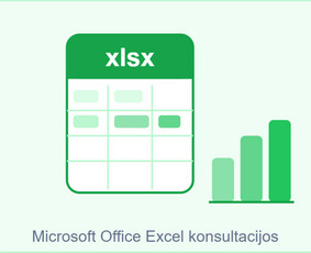 Darbo su &bdquo;Microsoft Office Excel&ldquo; programa konsultacijos - IT paslaugos visoje Lietuvoje - 1