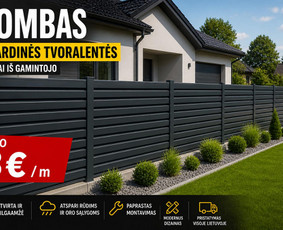 Statybos darbai - Skardinės tvoralentės Rombas nuo 3 &euro;/m - 1