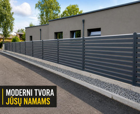 Statybos darbai - Skardinės tvoralentės Rombas nuo 3 &euro;/m - 3