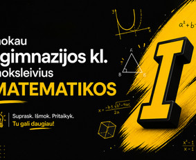 Matematikos Korepetitorius [6-12 klasėms ir studentams] / Nerijus Simanavičius / Darbų pavyzdys ID 4390314