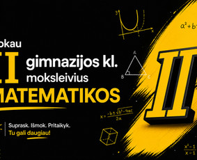 Matematikos Korepetitorius [6-12 klasėms ir studentams] / Nerijus Simanavičius / Darbų pavyzdys ID 4390316