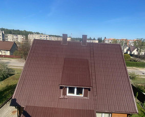 Stogo dažymas - Stogų plovimas-dažymas - 1