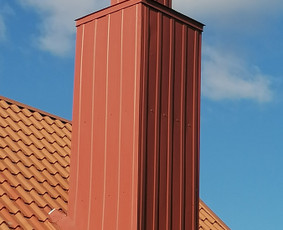 Parapetų skardinimas - Skardinimo darbai - 1
