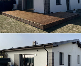Terasų įrengimas - Terasų įrengimas, sandeliukų, skardinių stogų montavimas - 1