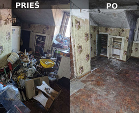 Šiukšlių išvežimas ir griovimo darbai Kaune / Šiukšlių išvežimas, griovimo darbai! / Darbų pavyzdys ID 4391376