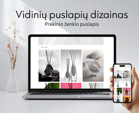 Interneto svetainių ir el.parduotuvių kūrimas, dizainas / MB Eidėjos / Darbų pavyzdys ID 4391616