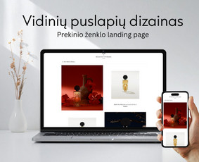Interneto svetainių ir el.parduotuvių kūrimas, dizainas / MB Eidėjos / Darbų pavyzdys ID 4391624