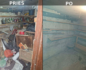 Šiukšlių išvežimas ir griovimo darbai Kaune / Šiukšlių išvežimas, griovimo darbai! / Darbų pavyzdys ID 4391654