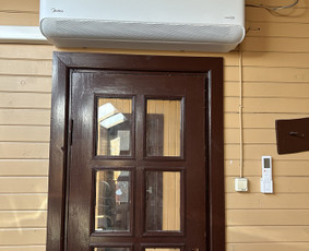 Kondicionierių, oras-oras, rekuperatorių montavimas / BroVent / Darbų pavyzdys ID 4391658
