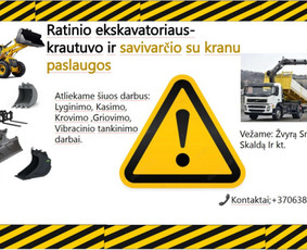 Statybinės technikos nuoma - Raciokas Savivartis Fiskaras - 2
