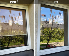 Plėvelių klijavimas ant langų, durų ir kitų paviršių / ProFill lanų plėvelės / Darbų pavyzdys ID 4392986