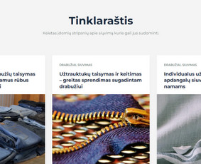 Interneto svetainių kūrimas - Svetainių kūrimas, Seo ir verslo procesų skaitmenizavimas - 1