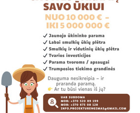 Investicinių projektų rengimas - Es projektų rengimas ir konsultacija - 1