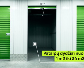 Nekilnojamo turto nuoma - City Storage - i&scaron;manių sandėliukų nuoma Vilniuje - 3