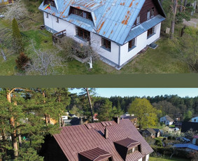 Stogo dažymas - Stogų, fasadų plovimas ir dažymas - 3