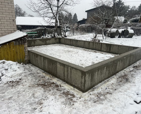 Pamatų liejimas, įrengimas - Pamatų liejimas ir betonavimo darbai - 4