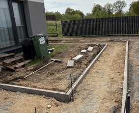 Vejos bortelių įrengimas - Trinkelių klojimas, pagrindų paruo&scaron;imas, bortų betonavimas - 4