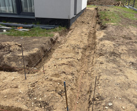 Vejos bortelių įrengimas - Trinkelių klojimas, pagrindų paruo&scaron;imas, bortų betonavimas - 1