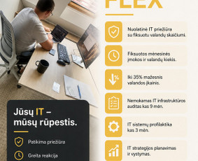 IT specialistai - IT ūkio priežiūra ir kompiuterinės įrangos remontas - 3