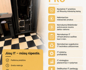 IT specialistai - IT ūkio priežiūra ir kompiuterinės įrangos remontas - 1