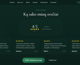 Svetainių dizainas (web design) - Internetinių svetainių kūrimas nuo 190 &euro; - 3