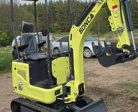 Statybinės technikos nuoma - Mini ekskovatorius, mini texnika, vibroplokste - 2
