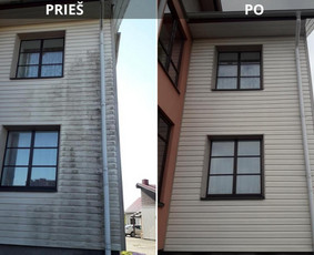 Stogų, fasadų, trinkelių, tvorų plovimas / Arturas Budrys / Darbų pavyzdys ID 4398546