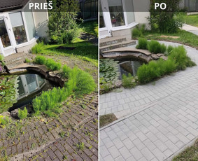 Stogų, fasadų, trinkelių, tvorų plovimas / Arturas Budrys / Darbų pavyzdys ID 4398558