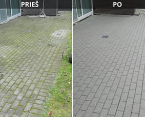 Stogų, fasadų, trinkelių, tvorų plovimas / Arturas Budrys / Darbų pavyzdys ID 4398566