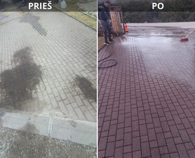 Stogų, fasadų, trinkelių, tvorų plovimas / Arturas Budrys / Darbų pavyzdys ID 4398612