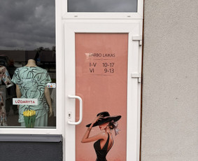 Paslaugos verslui - Reklaminės ir &scaron;erk&scaron;no plėvelės klijavimas - 3