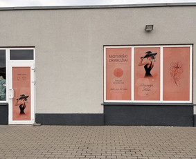 Plėvelės klijavimas - Reklaminės ir &scaron;erk&scaron;no plėvelės klijavimas - 1
