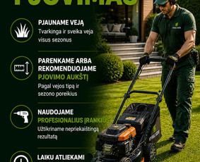 Visi aplinkos tvarkymo darbai / Vyrai Sode / Darbų pavyzdys ID 4399002