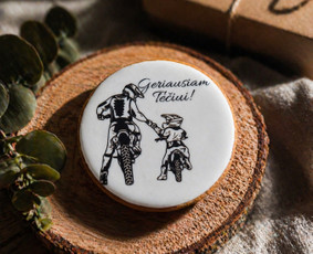 Tortai, desertai - Meduoliniai sausainiai su spauda - 2
