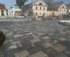 Trinkelių klojimas. Betonavimas ir kiti aplinkos darbai. / UAB "Industrinė statyba" / Darbų pavyzdys ID 4399224