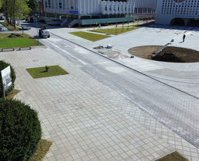 Trinkelių klojimas. Betonavimas ir kiti aplinkos darbai. / UAB "Industrinė statyba" / Darbų pavyzdys ID 4399392