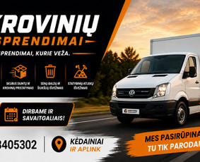 Buitinės technikos i&scaron;vežimas - Krovinių pervežimas Kedainiuose ir visoje lietuvoje! - 1