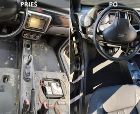 Transportas - Sausas/detalus/cheminis automobilių ir baldų valymas - 1