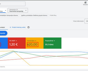 Google Ads reklama - Marketingo paslaugos - be ilgalaikių įsipareigojimų - 2