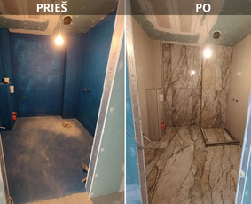 Vidaus apdailos darbai - Plytelių klojimas - 1
