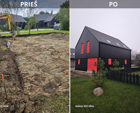 Statybos darbai - Karkasiniai statiniai, fasadai, stogai ir kiti statybos darb - 1