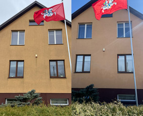 Fasadų plovimas - Fasadų ir trinkelių plovimas - 4