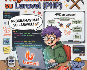 Programavimas su Laravel (PHP) - Fullstack Programavimas: Web, E.shop, Apps - 1