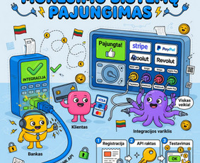 Mokėjimo sistemų pajungimas - Fullstack Programavimas: Web, E.shop, Apps - 1