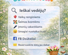 Renginių vedėjai - Jaunatvi&scaron;ki renginių vedėjai - 1