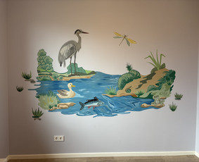 Interjero dekoravimas - Pie&scaron;imas/tapymas ant sienų, murals, pie&scaron;imas ant stiklo - 4